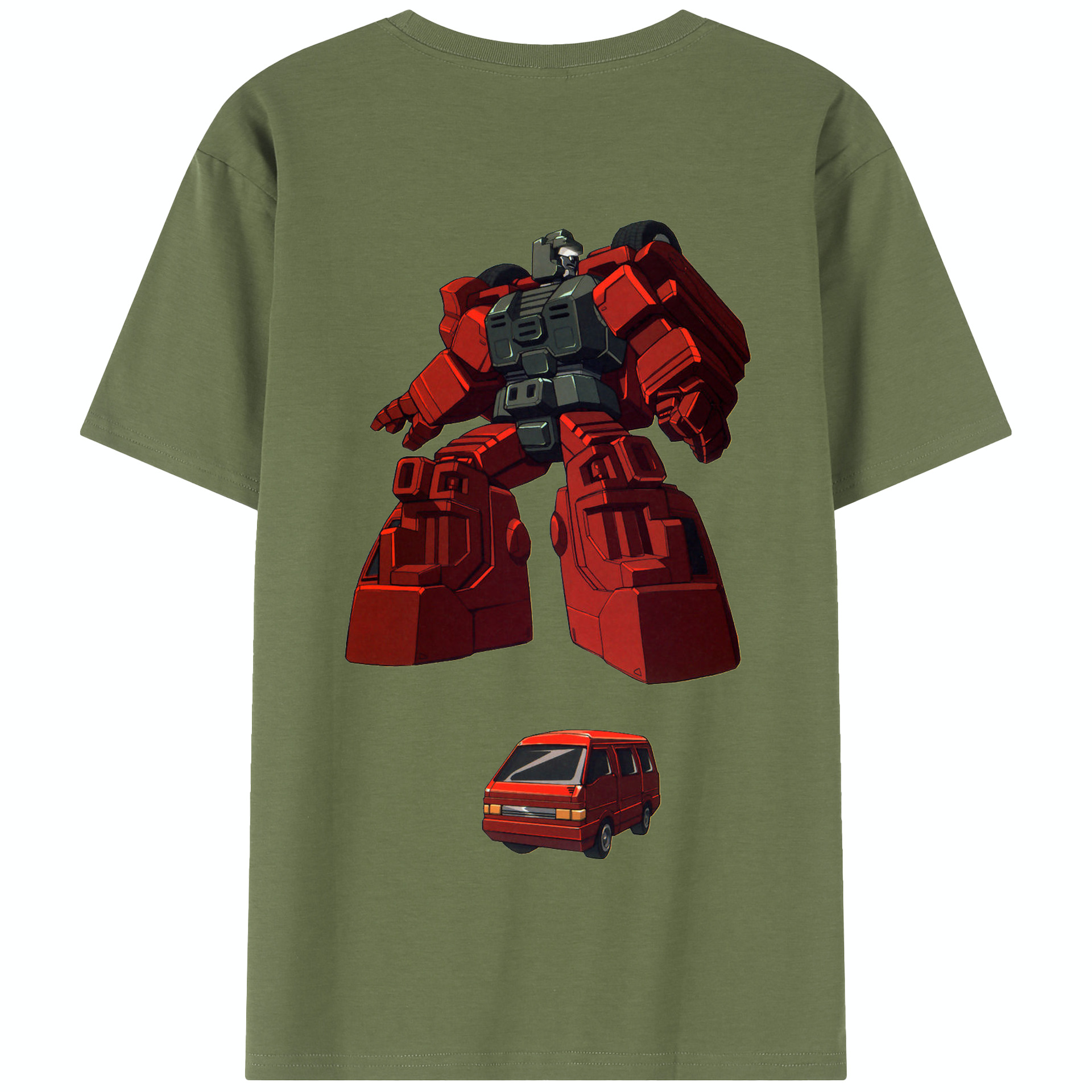 （画像用）  綿100％半袖Tシャツ（背面プリント）